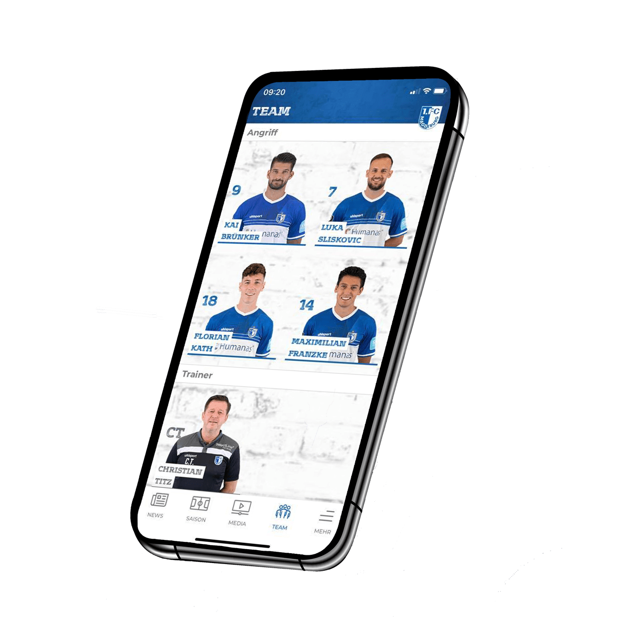 Vereins-App für den 1. FC Magdeburg